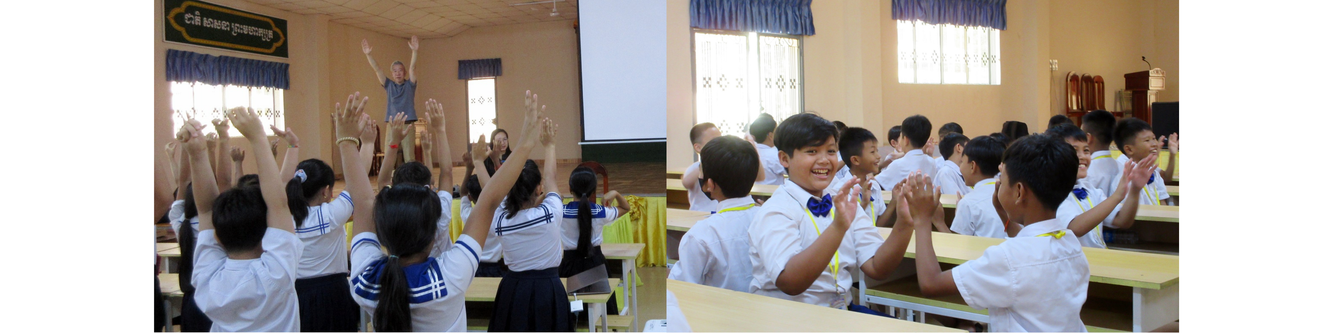 /></p>	<p>研修には、音楽教育の専門家である津田正之先生<strong>（</strong>国立音楽大学教授）と高倉弘光先生<strong>（</strong>筑波大附属小学校副校長 音楽科教員）をお迎えし、音楽教育の指導方法や授業づくりについてアドバイスを受けました。</p>	<p><img src=