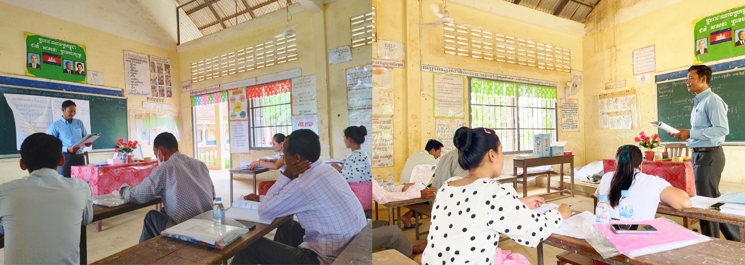 /></p>	<p>研修には、音楽教育の専門家である津田正之先生<strong>（</strong>国立音楽大学教授）と高倉弘光先生<strong>（</strong>筑波大附属小学校副校長 音楽科教員）をお迎えし、音楽教育の指導方法や授業づくりについてアドバイスを受けました。</p>	<p><img src=