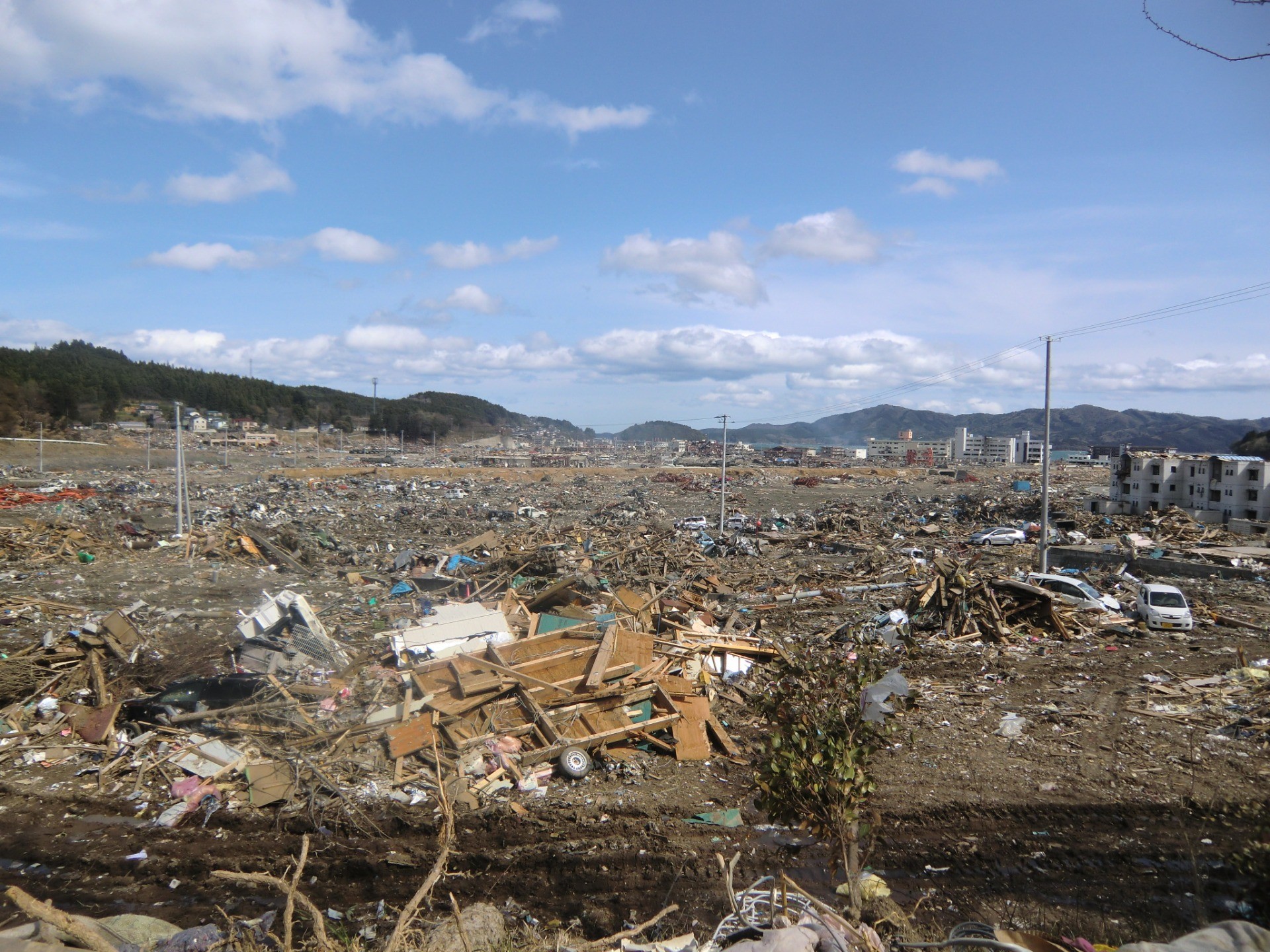 東日本大震災の支援活動に対して、南三陸町より感謝状をいただきました