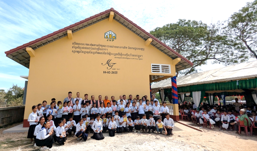 ～「約束」から生まれたカンボジア学校支援～８棟目の新校舎が誕生！